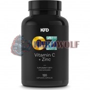 CZ [Vitamin C + Zinc] (120 шт), KFD Nutrition