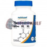 Theobromine (90 шт по 400 мг), Nutricost